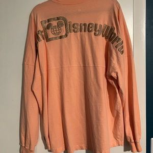 Large peach coral Walt Disney World used spirit jersey